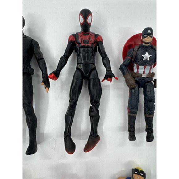 Marvel Super Hero Squad Figures Lot of 14 Hasbro Playskool Mini Spiderman Bundle - Picture 10 of 13